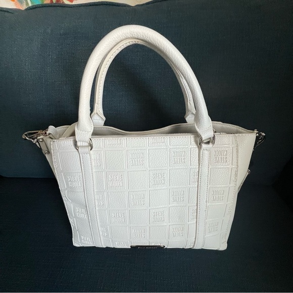 Steve Madden Merit Logo Satchel - Picture 6 of 11